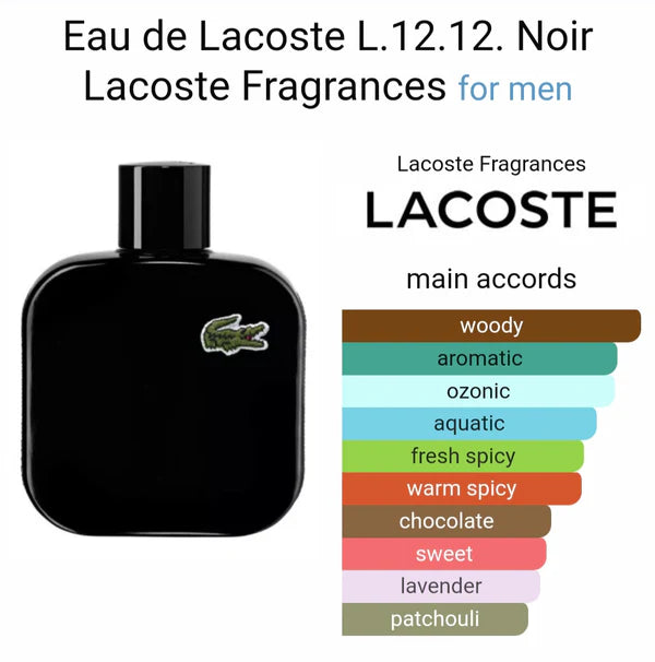 Lacostte L.12.12 NOIIR EAU DE TOILETTE (ODP)