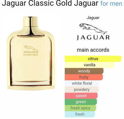 Jaguarr Classicc Gold Eau De Toilette (ODP)