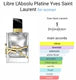 Librre Yves Sainnt Laurrent L'ABSOLU PLATINE (ODP)
